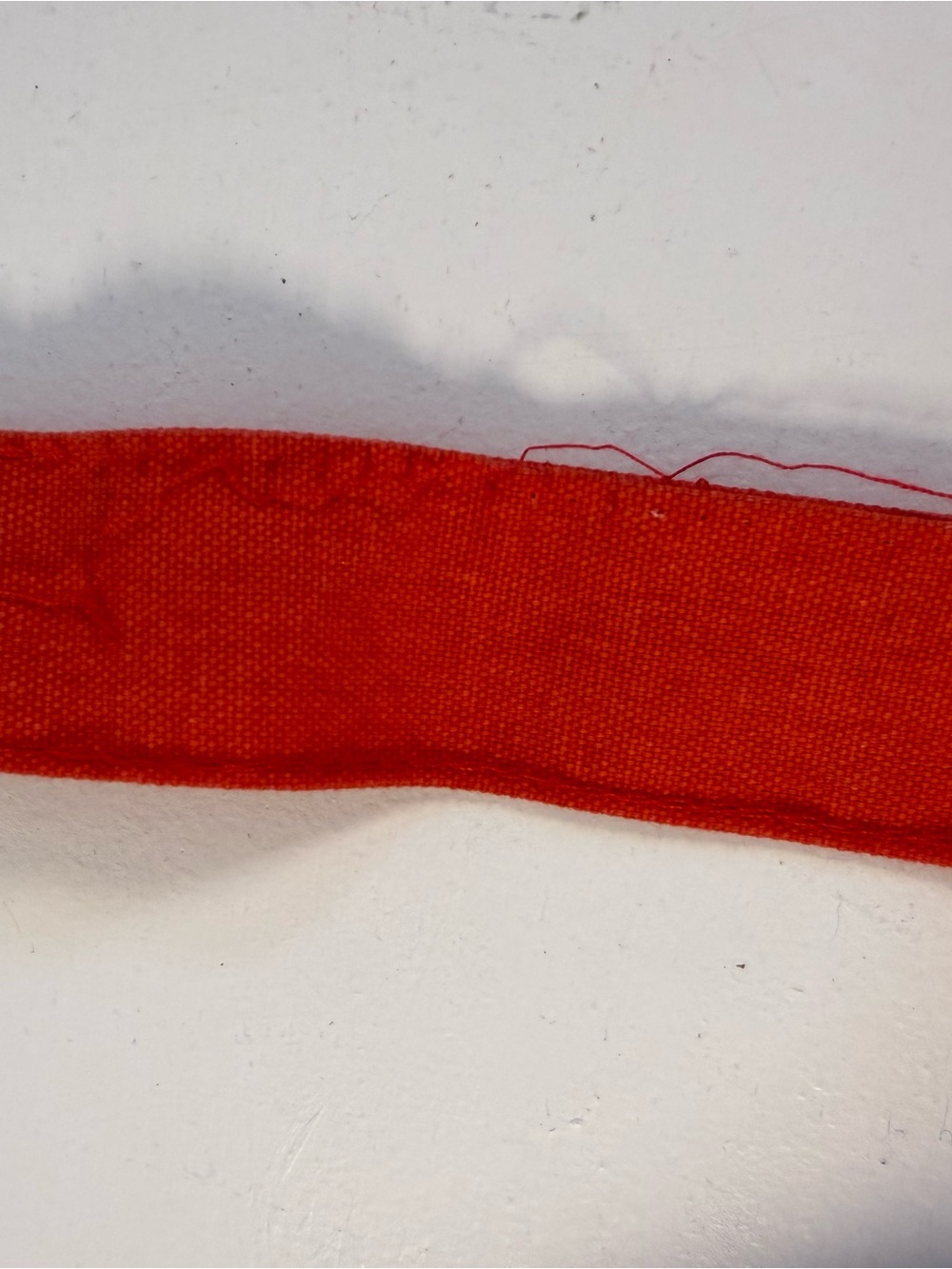 Trader Joe's Blue Canvas Tote with Red Handles - Sardines Graphic - Picture 4 of 4